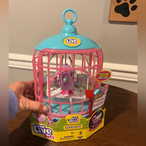 Little Live Pets Other - Little Live Pets - Polly Pearl Bird Repeats Everything You Say- NWT